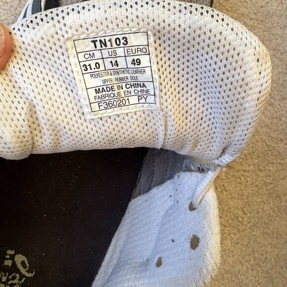 Asics GT-2060 Men's Running Shoes Size 14 Gray Black TN103 - Picture 10 of 10